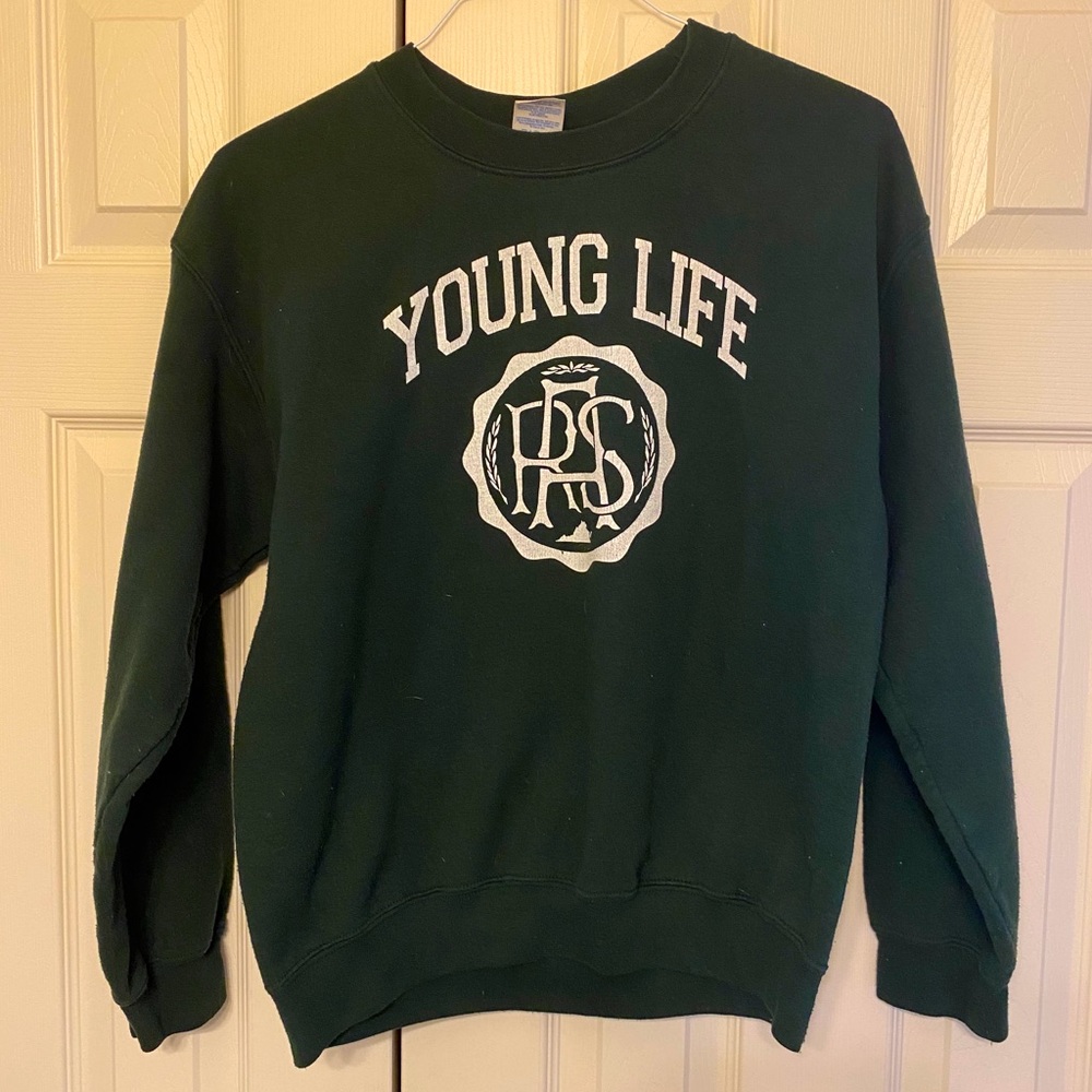 Green Young Life Crewneck